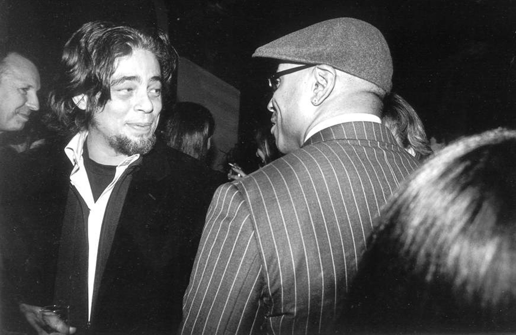 <p>The Night Before - BAFTA. Benicio Del Toro + LL Cool J</p>