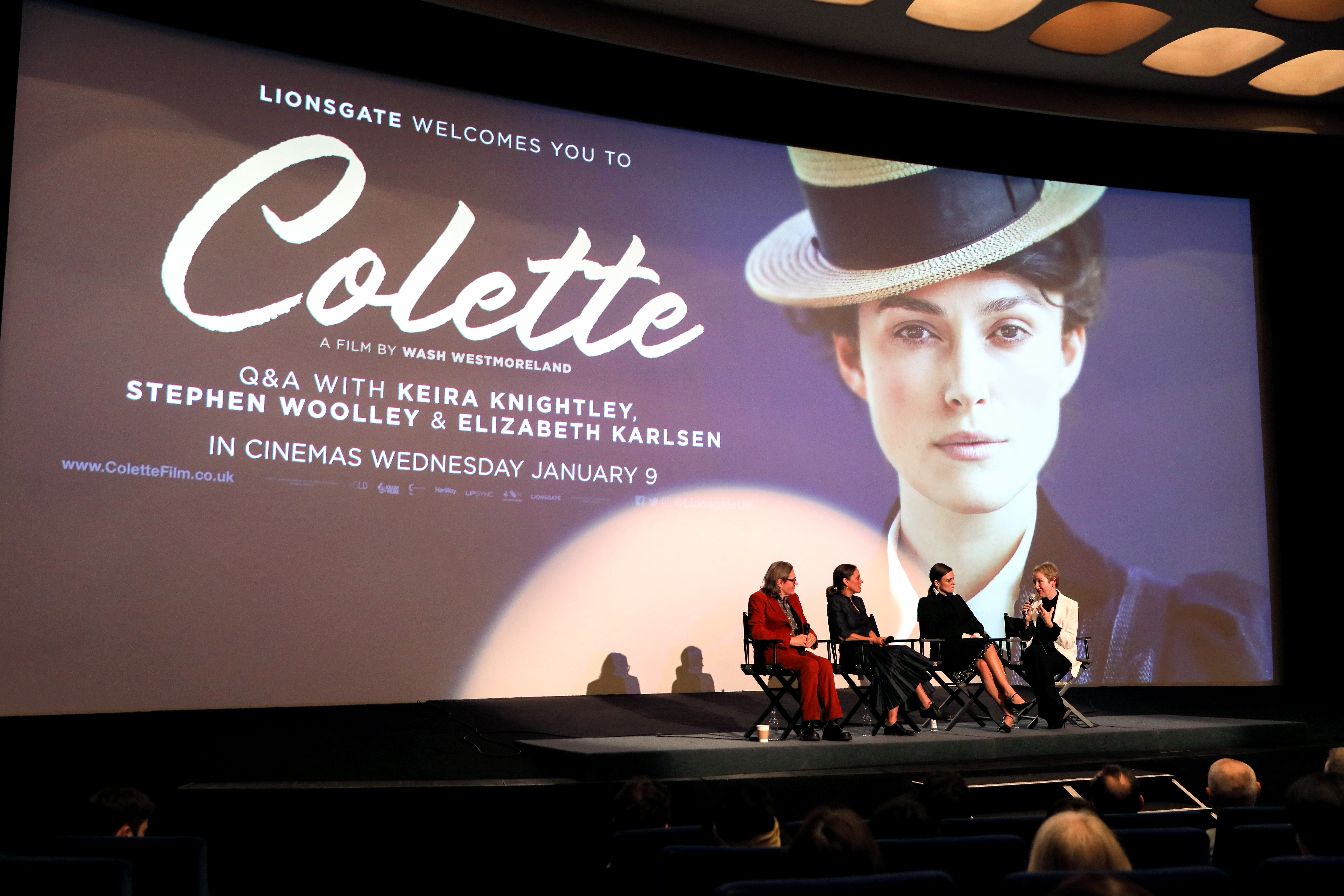 <p>Lionsgate- Colette special screening and Q&amp;A </p>