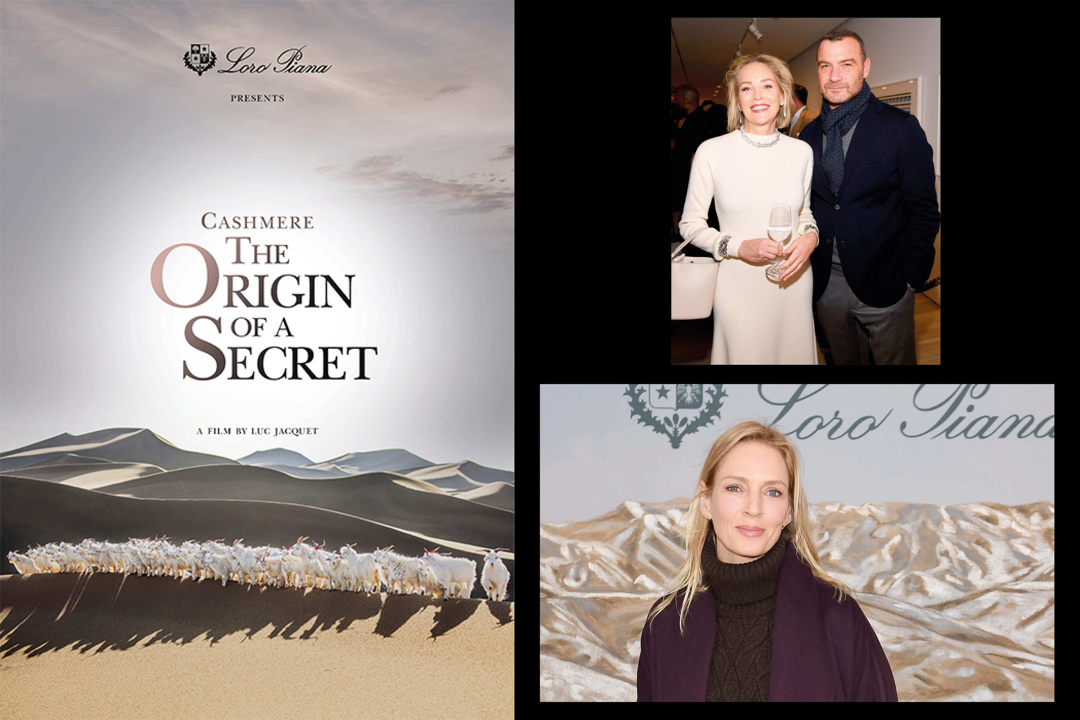 <p>Loro Piana Origin of Cashmere NY Screening</p>