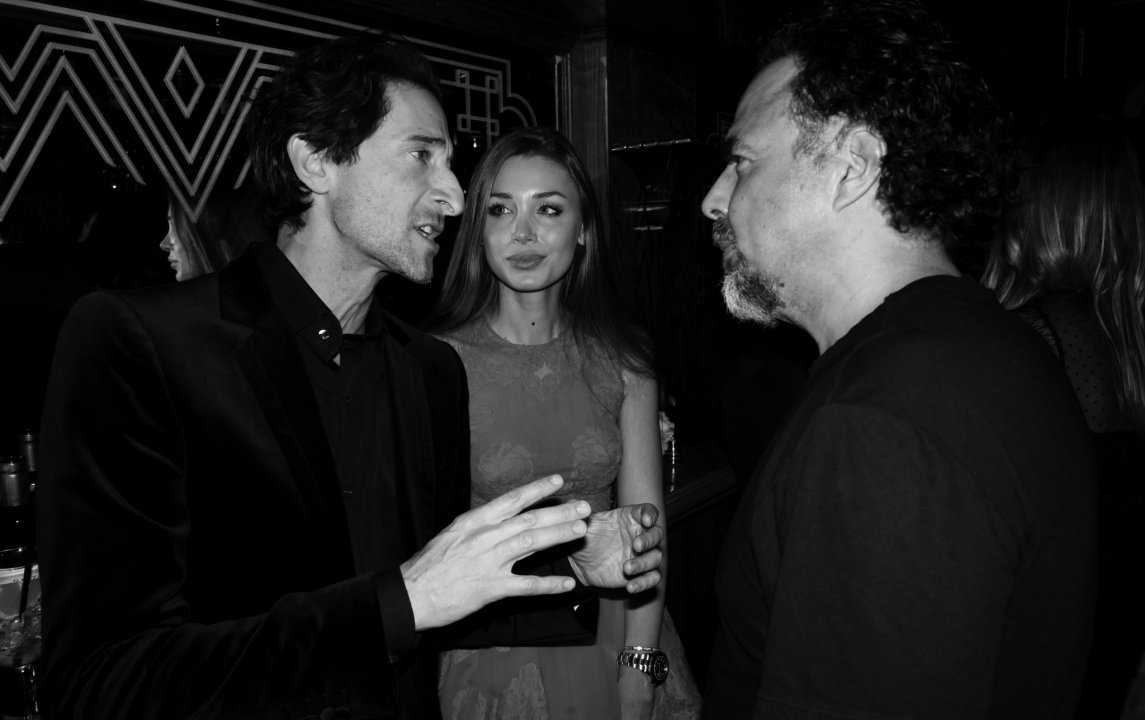 <p>The Night Before OSCAR&#039;S, Charles Finch &amp; CHANEL 2020. Adrien Brody + Alejandro González Iñárritu</p>